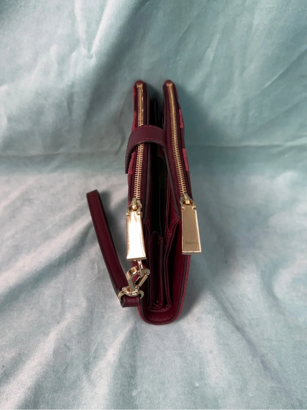 Michael Kors Adele Mixed-Media Smartphone Wallet